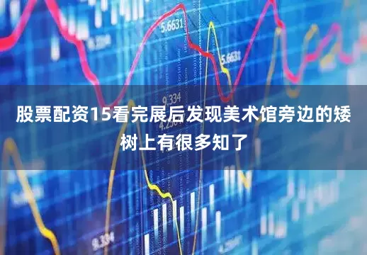 股票配资15看完展后发现美术馆旁边的矮树上有很多知了